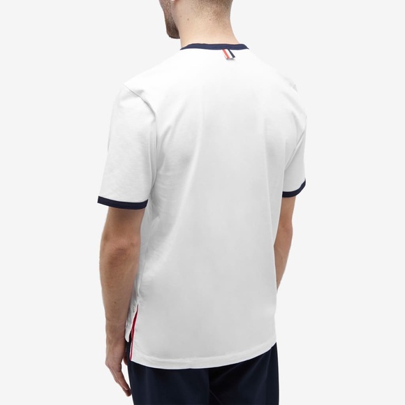 THOM BROWNE STRIPED RINGER T-SHIRT
White Size 2 - Picture 3 of 9